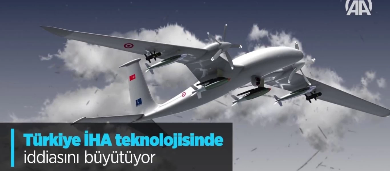 Το τουρκικό UAV μεγάλης αυτονομίας Akinci παρουσίασαν οι Τούρκοι στην έκθεση Teknofest